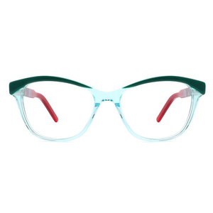 Gafas graduadas de acetato con patrón clásico cuadrado de lujo, monturas ópticas, moda Unisex, todas las formas faciales - Product Image 1