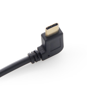 Cable de datos en ángulo recto tipo C a USB A para Android, con conductor de cobre puro y revestimiento de PVC. - Product Image 3
