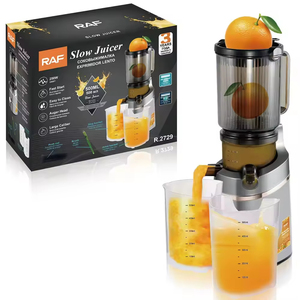 Extractor de Jugos Multifuncional de Boca Ancha de 250w y 500ml, Exprimidor Eléctrico de Caña de Azúcar para el Hogar, Exprimidor Lento - Product Image 6