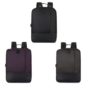 Zaino per Laptop da Viaggio Impermeabile di Alta Qualità con Apertura a 180 Gradi, Borsa a Tracolla Convertibile con Porta USB - Product Image 2