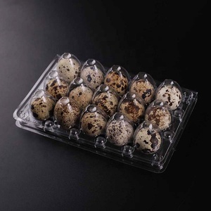 [Không trứng bán] bán buôn 15 rõ ràng chim cút trứng thực phẩm lưu trữ container tùy chỉnh khay trứng nhựa - Product Image 6