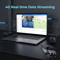 Caméra embarquée AI 2K 4G LTE avec ADAS, DMS, BSD et contrôle à distance cloud, conçue pour la gestion de flotte CMSV6/GPS51