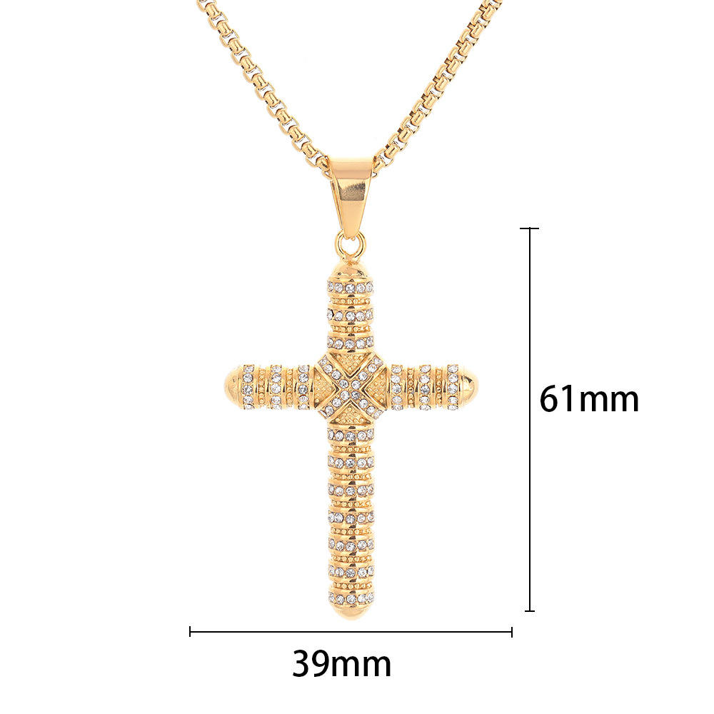 Gold Single Pendant Without Chain