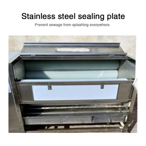 Khoai tây, sắn, khoai lang và hàu làm sạch và con lăn tóc làm sạch máy lột - Product Image 4