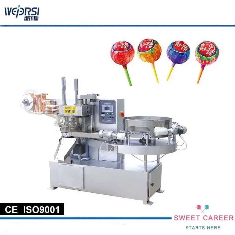 130pcs/min Lollipop packing machine