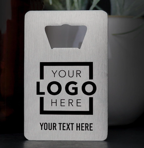 Abridor de Botellas Multifuncional de Metal con Forma de Tarjeta de Visita para Regalos Promocionales de Bolsillo - Product Image 5