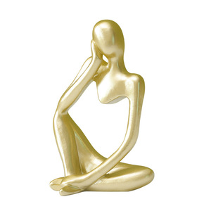 Figura abstracta minimalista nórdica, mini escultura decorativa para sala de estar, decoración del hogar, idea de regalo, pieza única - Product Image 4
