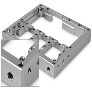 Boîte de rangement en aluminium fraisage, 5 axes, puces en aluminium usinée, design <span class=keywords><strong>carré</strong></span> d'ingénierie, boîtier pour ordinateur - Product Image 2
