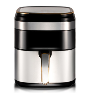 หม้อทอดไร้น้ำมันสเตนเลสสตีล 360 องศา ความจุ 8 ลิตร พร้อมหน้าต่างมองเห็นได้ - Product Image 3