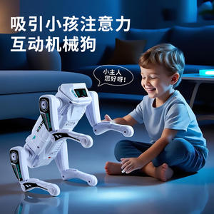 Perro Robótico Mecánico de Juguete Educativo Interactivo RC con Comando de Voz Mascota Programable Compañero Inteligente con IA - Product Image 6
