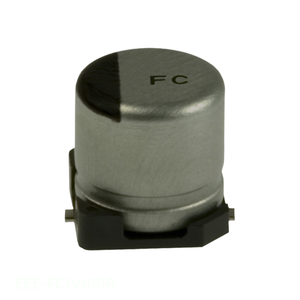 Condensateur de surface SMD EEE-FC1V100R 10 µF, original, en aluminium, 10 µF, 20 %, 35 V - Product Image 1
