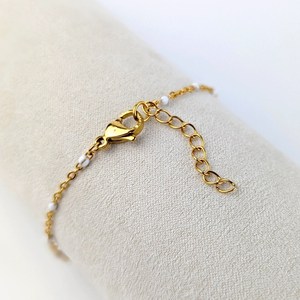 <span class=keywords><strong>Bracelet</strong></span> médaille gravée personnalisé fait main <span class=keywords><strong>Bracelet</strong></span> médaille prénom personnalisable Cadeau pour femme - Product Image 4