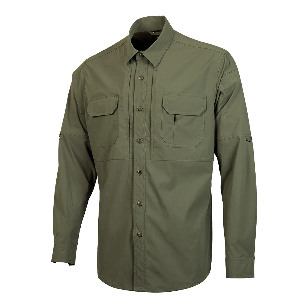 China Combat Breathable Olive Green Tactical Shirt