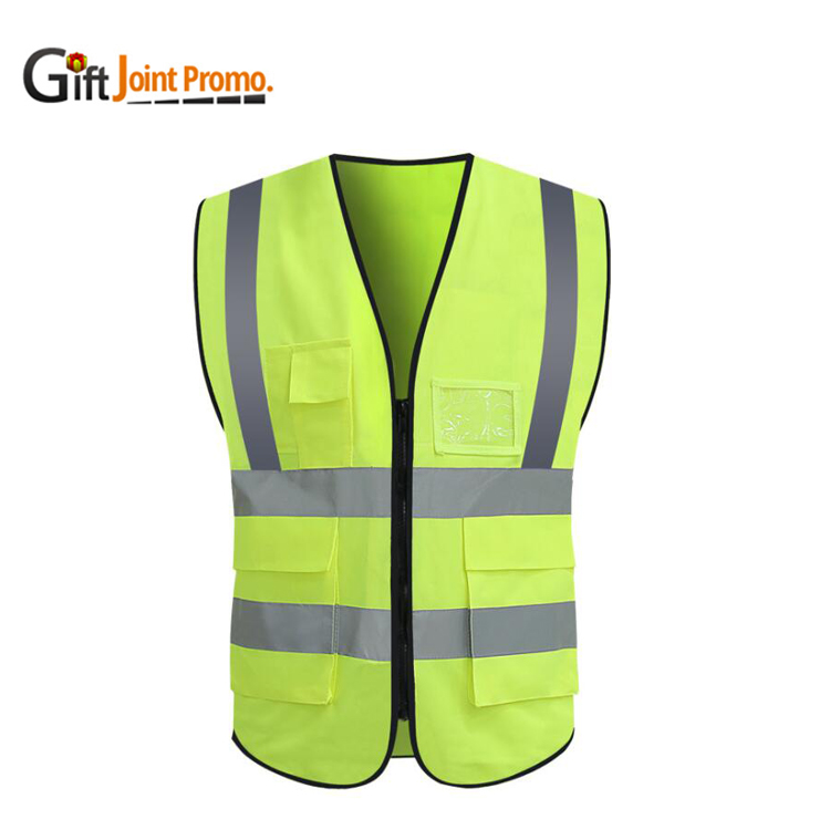 Рекламные Наружные защитные куртки, защитный жилет, светоотражающий полиэфирный жилет