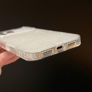 Nuovo guscio modello <span class=keywords><strong>arcobaleno</strong></span> IMD custodia per telefono cellulare per <span class=keywords><strong>iPhone</strong></span> 17 Air 16 15 Pro Max Glitter gradiente PC Tpu proteggere Star River <span class=keywords><strong>Cover</strong></span> - Product Image 6