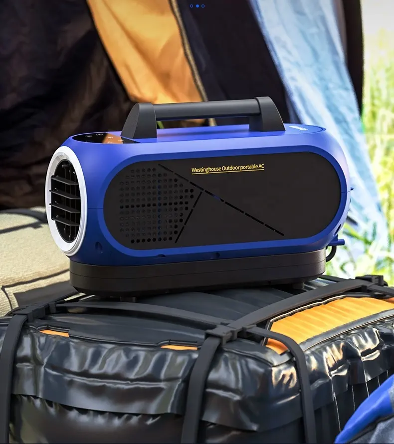 Có thể sạc lại DC máy nén lạnh Battery Powered xách tay mini điều hòa không khí cho cắm trại ngoài trời