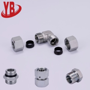 Chất lượng cao Carbon thép/Thép không gỉ ống thủy lực <span class=keywords><strong>adapter</strong></span> phù hợp 90 ° Metric Nam 24 ° <span class=keywords><strong>adapter</strong></span> bán buôn - Product Image 2