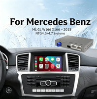 Interfaz multimedia inalámbrica Autoabc CarPlay y Android Auto para Mercedes-Benz ML/GL W166 X166 NTG4.5/4.7, caja decodificadora de actualización.