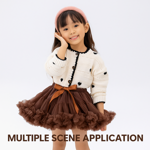 Falda Tutú de Niña al por Mayor Falda de Ballet Enagua de Princesa Tutú Esponjoso para Fiesta Infantil Falda Personalizada Tutú para Fiesta de Cumpleaños de Niña - Product Image 4