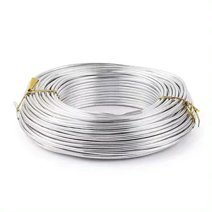 Wholesale Aluminum Wire 2024 5058 6061 7075/ Plain Wire Rod 0.2-10mm in Coils, Bonsai Wire