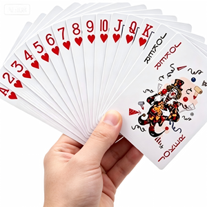 55 cartes à jouer personnalisables avec grands chiffres imprimés et design sur mesure pour jeux de société - Product Image 1