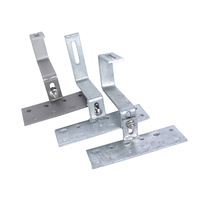Soporte para Paneles Solares Fotovoltaicos, Forma Personalizada, Fijaciones de Acero/Latón Galvanizado en Caliente, Acabado Liso, Modelo de Alta Calidad
