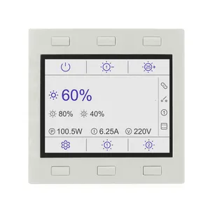 Zigbee 无线智能家电 led 远程区域照明控制系统