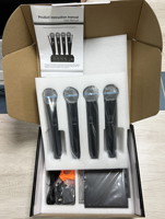GAW-D2000 Microphone sans fil professionnel à deux canaux, microphone sans fil UHF, best-seller