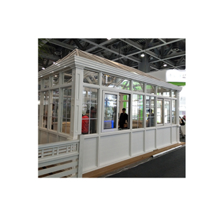 حديقة حديثة فاخرة من الألومنيوم مع نظام تهوية وسقف من الزجاج المقسى للحماية من فوق البنفسجية - Product Image 2