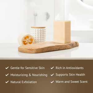<span class=keywords><strong>Savon</strong></span> personnalisé fait à la main nettoyage en profondeur <span class=keywords><strong>lait</strong></span> <span class=keywords><strong>de</strong></span> chèvre miel avoine <span class=keywords><strong>savon</strong></span> blanchissant bain et visage avec beurre <span class=keywords><strong>de</strong></span> karité et huile d'olive vente en gros - Product Image 2
