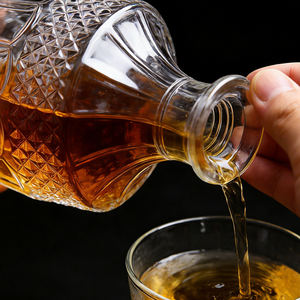 Decanter per Vino in Cristallo Extra Bianco di Alta Qualità Personalizzato per Bar o Feste - Product Image 6