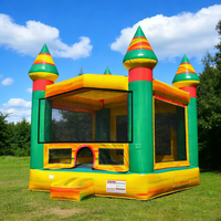 Castillo Inflable Comercial de PVC para Niños y Adultos, Casa de Brinco con Soplador para Jugar al Aire Libre