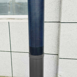 Minimalismo moderno IP65 Solar Acero inoxidable Control remoto Ridge Pasarela peatonal Pilar Guardia LED Canal Luz Jardín - Product Image 3