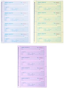 Libro di ricevute di affitto di denaro personalizzato 3 parte del libro di ricevute senza carbone con copie - Product Image 4