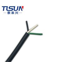Cable de Alimentación Estándar Estadounidense Modelo SE, 3 Núcleos, 18AWG, Revestimiento de TPE, Resistencia a la Temperatura 105 ℃