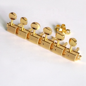 Meccaniche per Chitarra Vintage Donlis in Colore Oro Stile Kulson per Fori di Accordatura da 8mm - Product Image 6