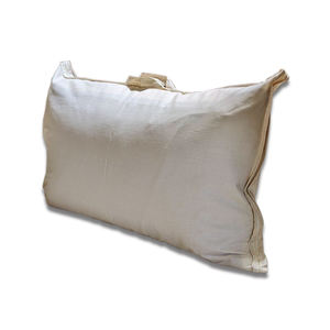 Vente en gros personnalisé 80x50cm coton tissu oreiller sac avec fermeture éclair qualité garantie sacs en plastique - Product Image 1