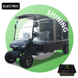 Shininglsv Groothandel Elektrische Aluminium Afgesloten Linnenkar met Vergrendelbare Deuren CE/GCC Gecertificeerd 70-90km Bereik Hotel Dienstmeisjeskar Trolley - Product Image 1