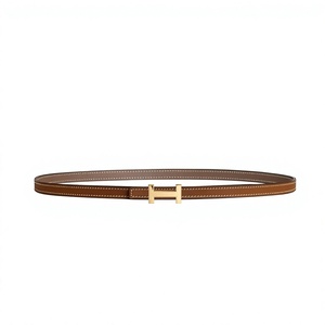 Cinturón de Cuero Vacuno de Primera Calidad, Personalizado con Marca, Estilo Vintage Cuadrado, Ecológico, Impermeable, Transpirable, Ligero y Duradero - Product Image 3