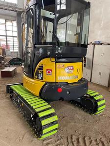 Mini excavatrice hydraulique utilisée de chenille de KOMATSU PC35mr de 3.5 tonnes a utilisé l'excavatrice PC35 de KOMATSU - Product Image 3