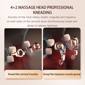 Techlove Neue Verbesserte Knettechnik Tragbarer Intelligenter Elektrischer Shiatsu-Knetmassagegerät für Nacken, Rücken und Schultern - Product Image 2