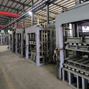 Máy làm gạch thủy lực tự động <span class=keywords><strong>2025</strong></span> 4-25 4-15 rỗng khối rắn máy móc đất sét bê tông làm gạch máy - Product Image 2