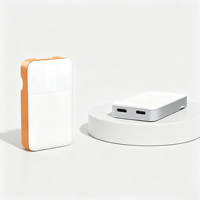 Chargeur rapide 65W ultra-fin GaN double Type-C PD 3.0 SCP OTP avec prises pliables pour ordinateur portable et montre connectée 20V/3.25A