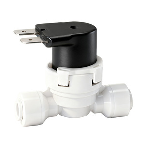 Válvula solenoide Meishuo 1 entrada 24V, accesorio para purificador de agua eléctrico para sistema de ósmosis inversa - Product Image 1