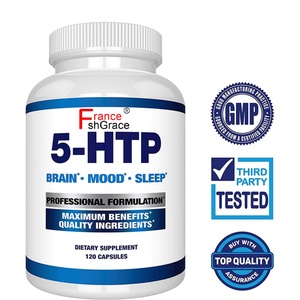 5-HTP Plus Calcio: Sientase Feliz y Positivo, Durma Fácil y Profundamente, Apoya el Estado de Ánimo Tranquilo y Relajado, 120 Cápsulas - Product Image 4