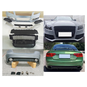Nuevos Parachoques Delanteros y Traseros para Audi A5 RS5 2008-2010 con Recortes para Faros Antiniebla - Montaje con Tornillos, Ajuste Universal, 1 Año de Garantía, Mejora de la Carrocería - Product Image 1