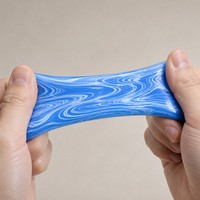 Balle anti-stress en TPR motif marbre, jouet sensoriel souple à presser pour soulager l'anxiété, idéal pour enfants et adultes, TDAH, jeux sensoriels, cadeaux de fête