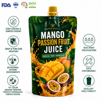 Feiao Hot Sale Doypack Spout Zakje BPA Vrij Transparant Plastic Drink Sap Fruit Vloeibare Verpakking Staande Zak Spout Pouch