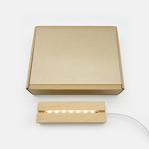 H Hình Chữ Nhật Duy Nhất Ấm/Trắng Lightlamp Quà Tặng 3D Ánh Sáng Ban Đêm Đèn <span class=keywords><strong>LED</strong></span> Cơ Sở Ảo Tưởng Giáng Sinh Sinh Quà Tặng Sinh Nhật Khắc - Product Image 5