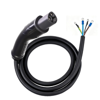 Pistolet de charge haute puissance 50A, prise de station de charge, adapté au connecteur de câble de charge de véhicule électrique de type L Tesla S/3/X/Y